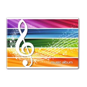 Album musica 8 ff a punto metallico - 17x24 cm Blasetti 80 g