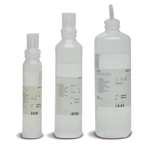 Flacone soluzione salina sterile Braun 250 ml