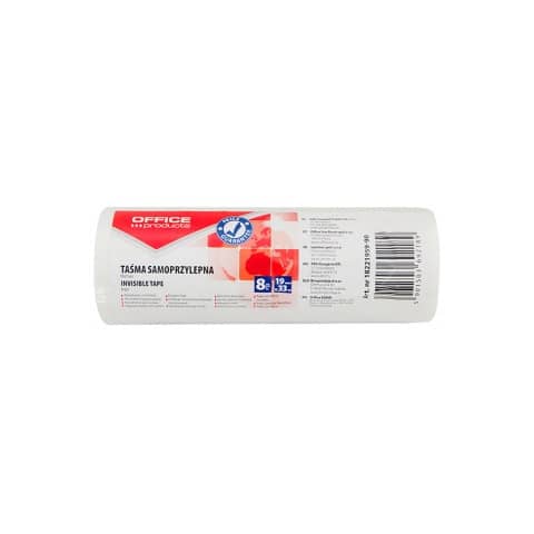 Nastro adesivo 19 mm x 33 mm Office Products - trasparente opaco -
