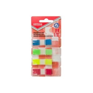 Segnapagina 12x43 mm Office Products blister da 4x35 blocchetti assortiti