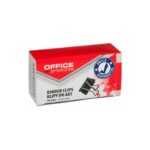 Molle fermacarte nero Office Products 19 mm -