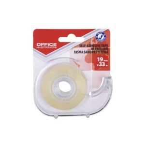 Nastro adesivo 19 mm x 33 m con dispenser Office Products