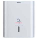 Dispenser antibatterico con adattatore Papernet Defend Tech per asciugamani