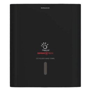 Antibacterial dispenser with Papernet Defend Tech towel adapter