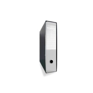 Registratore protocollo in PPL dorso 8 cm - 28,5x34,3 cm TOPToo Plus grigio