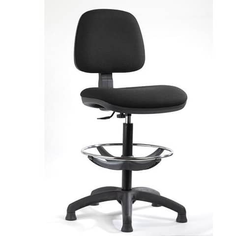 Sgabello tecnico Sofia B Designer in tessuto acrilico Seditaly con