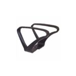Pair of black fixed armrests for Seditaly inverted-triangle seats