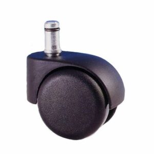 Set 5 ruote Base per sedie Seditaly Ø50 mm nere libere