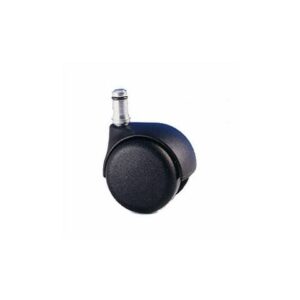 Set 5 ruote Elite per sedie Seditaly Ø50 mm nere libere