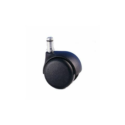 Set 5 ruote Elite per sedie Seditaly Ø50 mm nere libere
