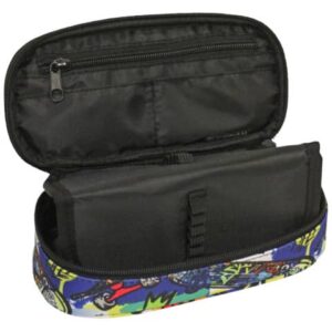 Astuccio ovalino con cerniera piccolo Donau 21x5,5x10,5 cm motivo