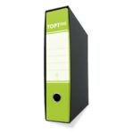 Registratore protocollo con custodia - dorso 8 cm - 23x33 cm TOPToo verde lime