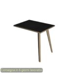 Allungo reversibile per scrivanie Woody 60x80xH.74,4 cm gambe rovere Artexport