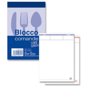 Blocco comande autoricalcanti O.C.L. - 25x2 copie autoricalcanti - 9x13,8 cm
