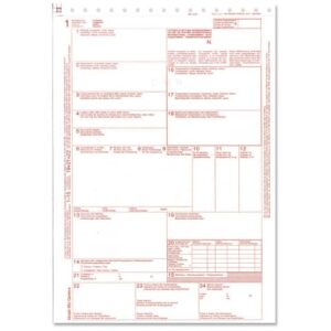 Lettera di vettura Internazionale (CMR) a 5 copie O.C.L. snap out - 21,6x31 cm