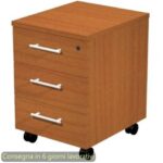 Cassettiera a tre cassetti smontata Presto 43x52x59,5 cm Artexport ciliegio