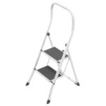 Superstep steel stool - white/grey - for parquet Gierre 2