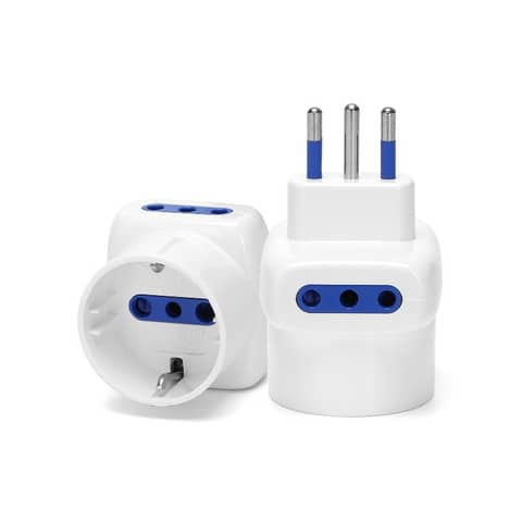 3-way adapter 10A - white Aigostar 2-way P11 & 1-way P30