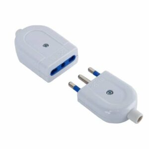 Set presa e spina P17/11 - 16A Aigostar bianco