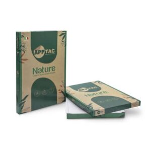 Etichette autoadesive bianche Nature in carta riciclata AppTac ย 105x148 mm -