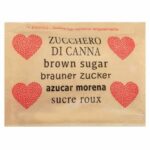 Zucchero di canna in bustine con soggetto generico Frazzi -