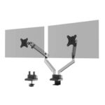 Durable Select Plus 2 monitor desk arm with arm