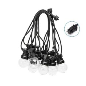 Catena luminosa LED a basso voltaggio per esterni 8 metri luce calda Aigostar