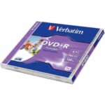 DVD+R Verbatim Jewel case 4.7 GB - 16x speed