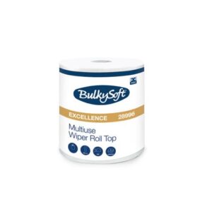 Asciugatutto compact Bulkysoft Premium 3 veli bianco in pura cellulosa -