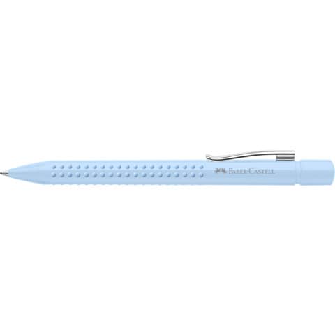 Penna a sfera blu Faber-Castell Grip 2010 - conf. 5 pz - colore fusto blu