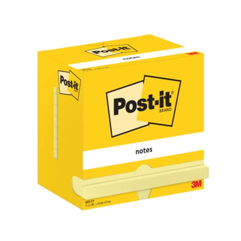 Foglietti riposizionabili Giallo Canary Post-it® 76x127 mm -