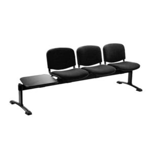Panca 3 posti attesa Unisit Dado D53PT con tavolino - rivestimento Eco