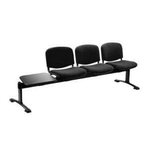 Panca 3 posti attesa Unisit Dado D53PT con tavolino - rivestimento Eco