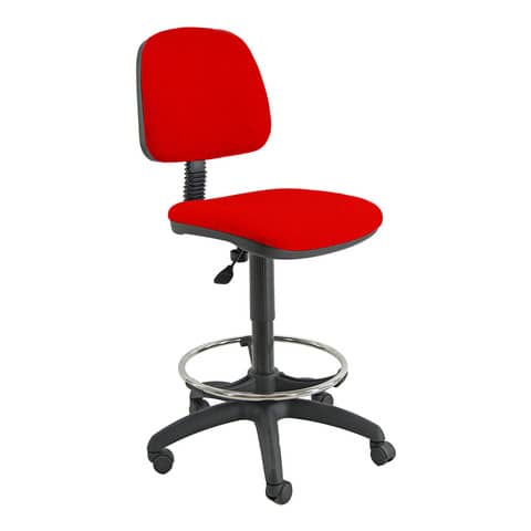 Technical stool Unisit Esos EOE4S high seat - telescopic footrest -