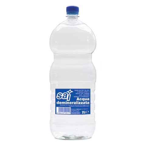 SAI demineralised water - 2 litre format -