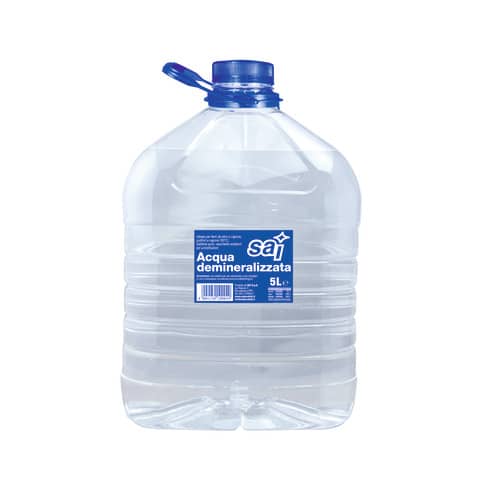 SAI demineralised water - 5 litre format -