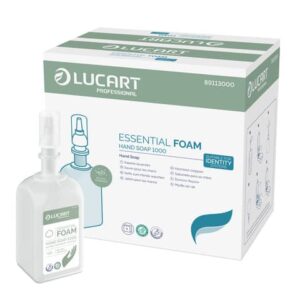 Lucart Professional 6x1L Essential Foam soap refill for