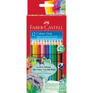 Faber-Castell Colour Grip assorted coloured pencils