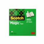Scotch® Magic adhesive tape 810 19 mm x 66 m transparent matt