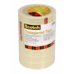 Scotch® adhesive tape 550 19 mm x 66 m transparent