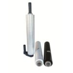 Film estensibile manuale coprente bobina 50 cm x 250 m - 23 my - nero -