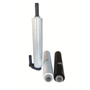 Film estensibile manuale coprente bobina 50 cm x 250 m - 23 my - bianco latte -