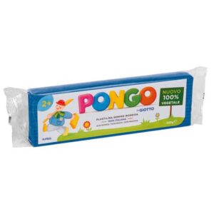 Panetto di plastilina vegetale modellabile Pongo 350 g - ciano