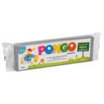 Vegetable modelling clay 350 g Pongo silver