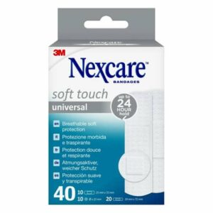 Cerotti Nexcare Universal Soft Touch Plaster - 3 misure assortiti -