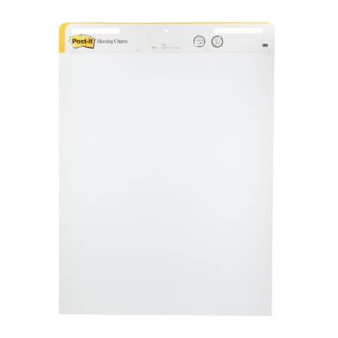 Blocco di fogli da parete Post-it® Super Sticky 63,5x77,5 cm bianco