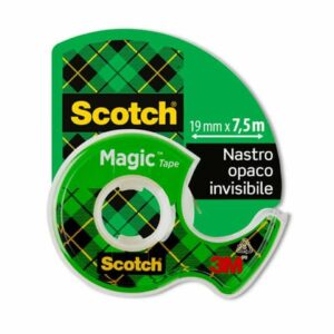 Nastri adesivo trasparente Scotch Magic 810 19 mm x 7,5 m in minichiocciola