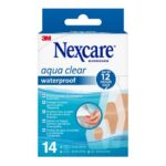 Cerotti Nexcare Aqua Clear 360° assortiti in 3 misure impermeabili -