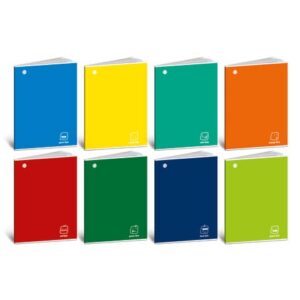 Quaderno punto metallico Maxi Blasetti Colorface A4 - 18+1 ff - 100 g/m2 - 0Q