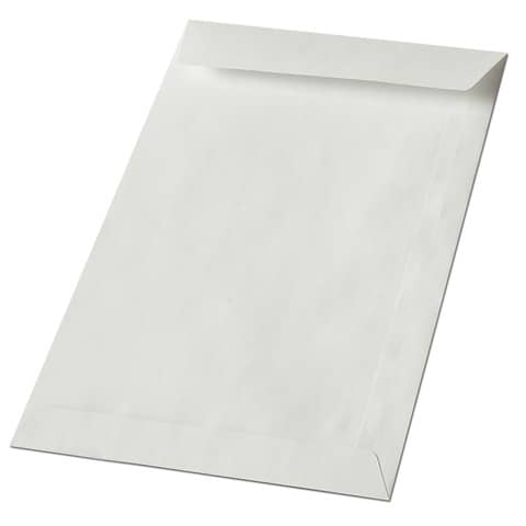 Busta a sacco Blasetti Kraft bianco non gommata 60 g/m2 in conf. 1000 buste
